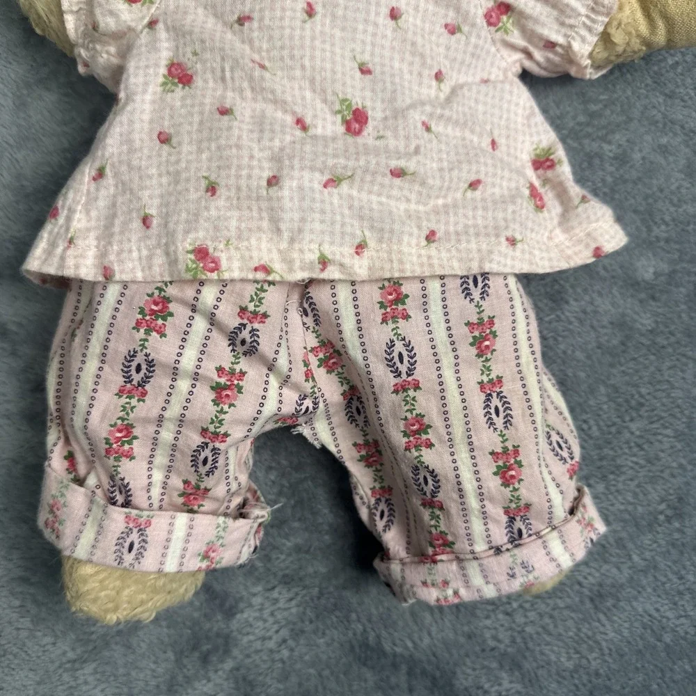 VTG 1940s Sleepyhead‎ Cuddle Baby Doll Toy Blonde 14.5 Inch Berry Straw Filled